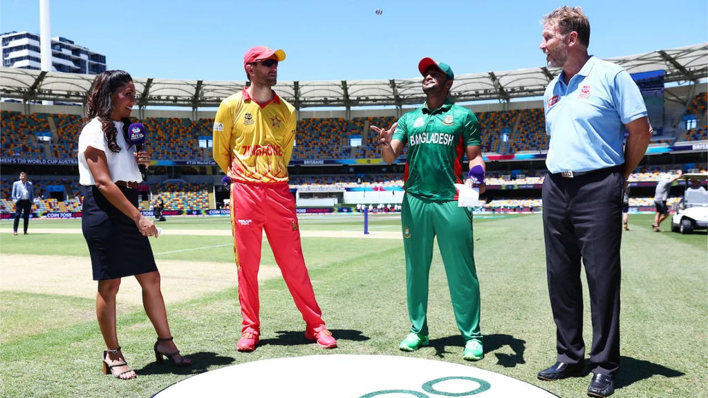 Shakib Al Hasan Flips The Coin    Craig Ervine Called Wrong, And Was Asked To Field